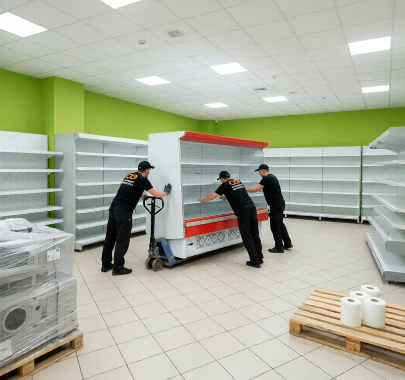 Переезд магазина в Находке